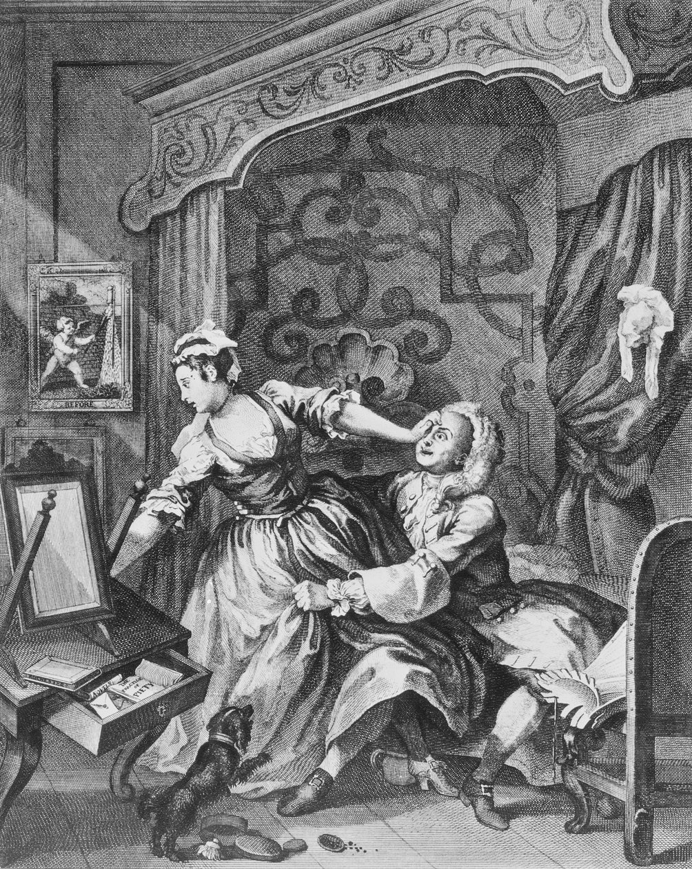 Avant, 1736 - William Hogarth