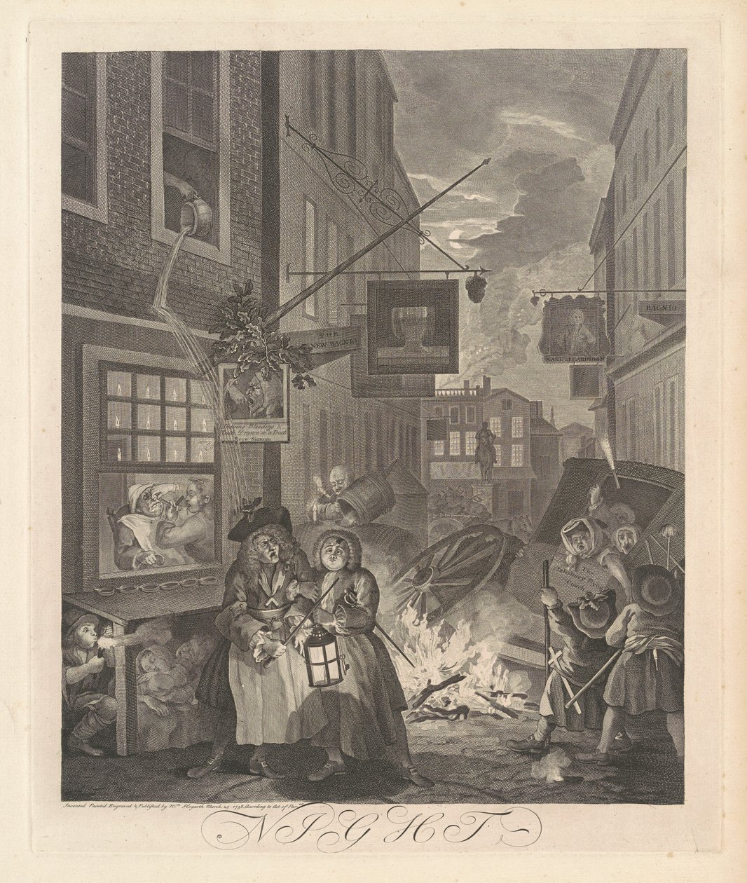Nuit - William Hogarth