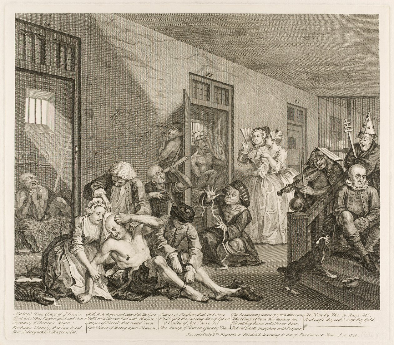 Huitième planche, tirée de A Rake