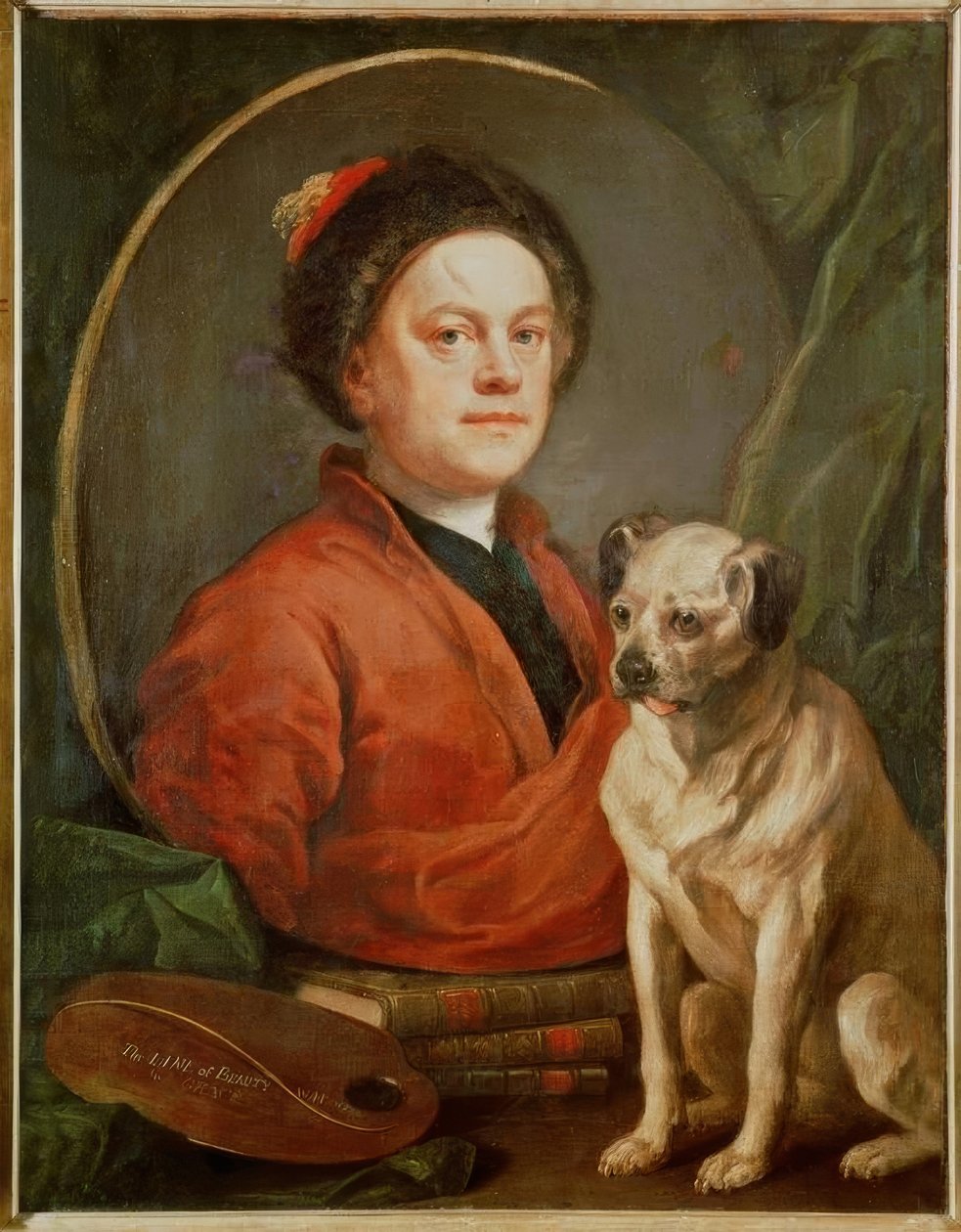 Autoportrait - William Hogarth