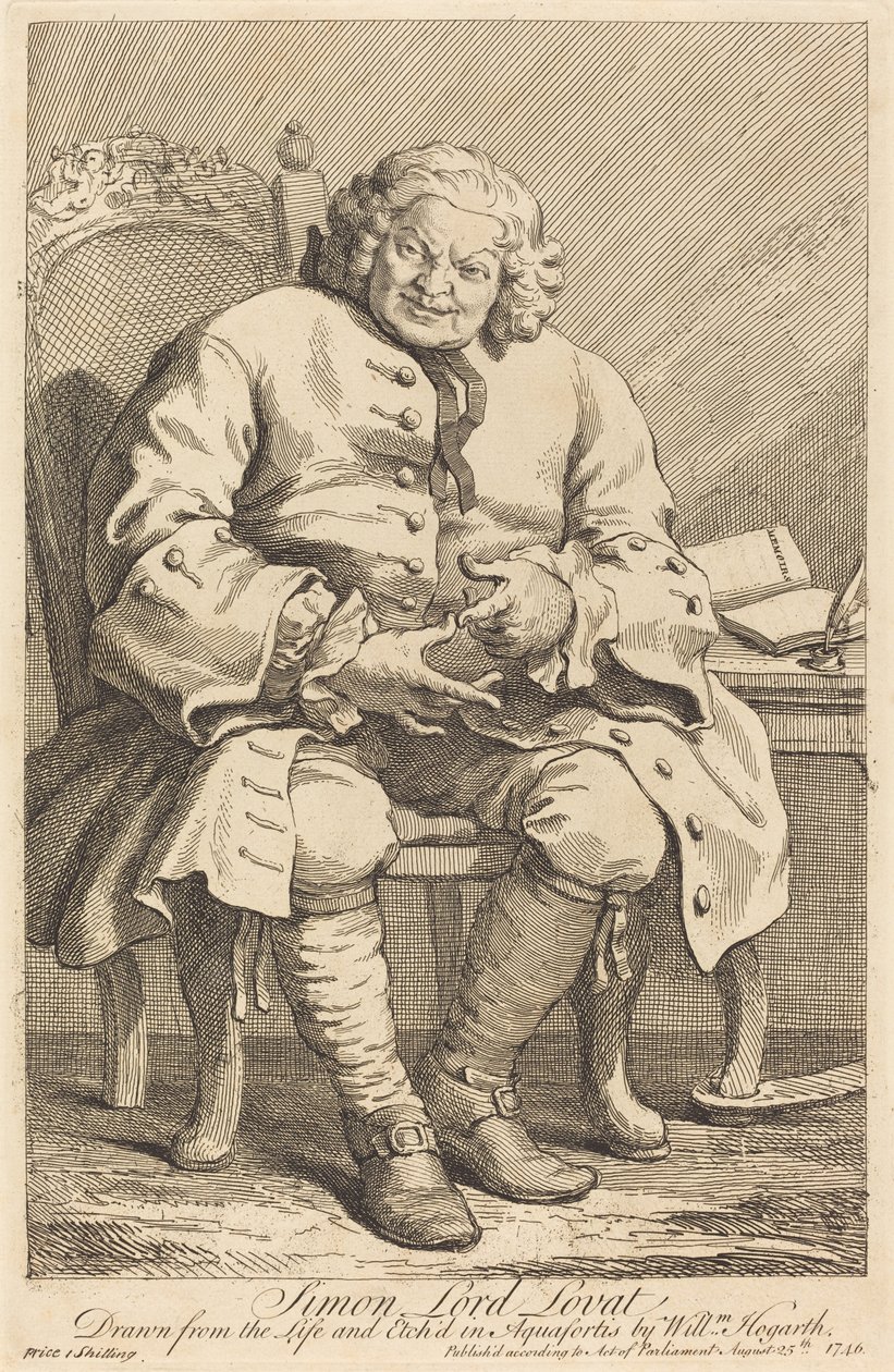 Simon Lord Lovat - William Hogarth