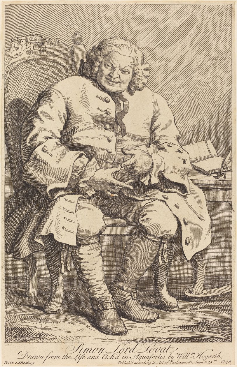 Simon Lord Lovat - William Hogarth