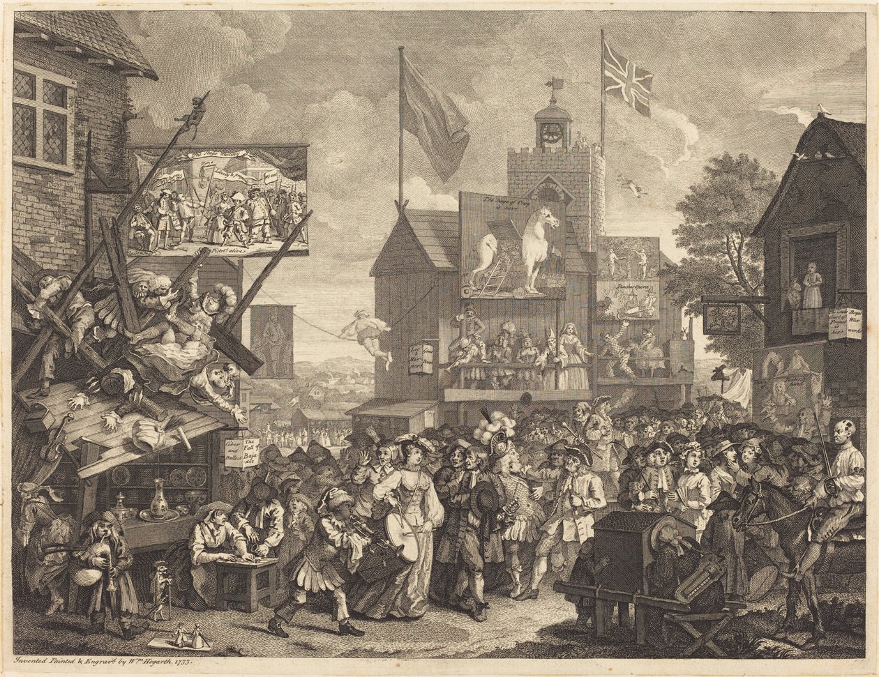 Foire de Southwark - William Hogarth