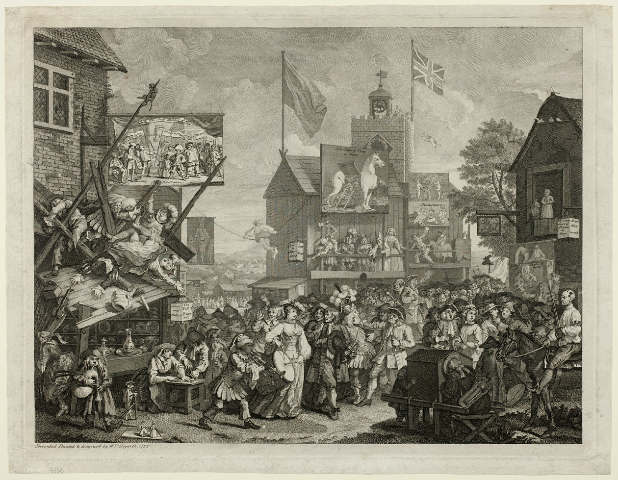 Foire de Southwark - William Hogarth
