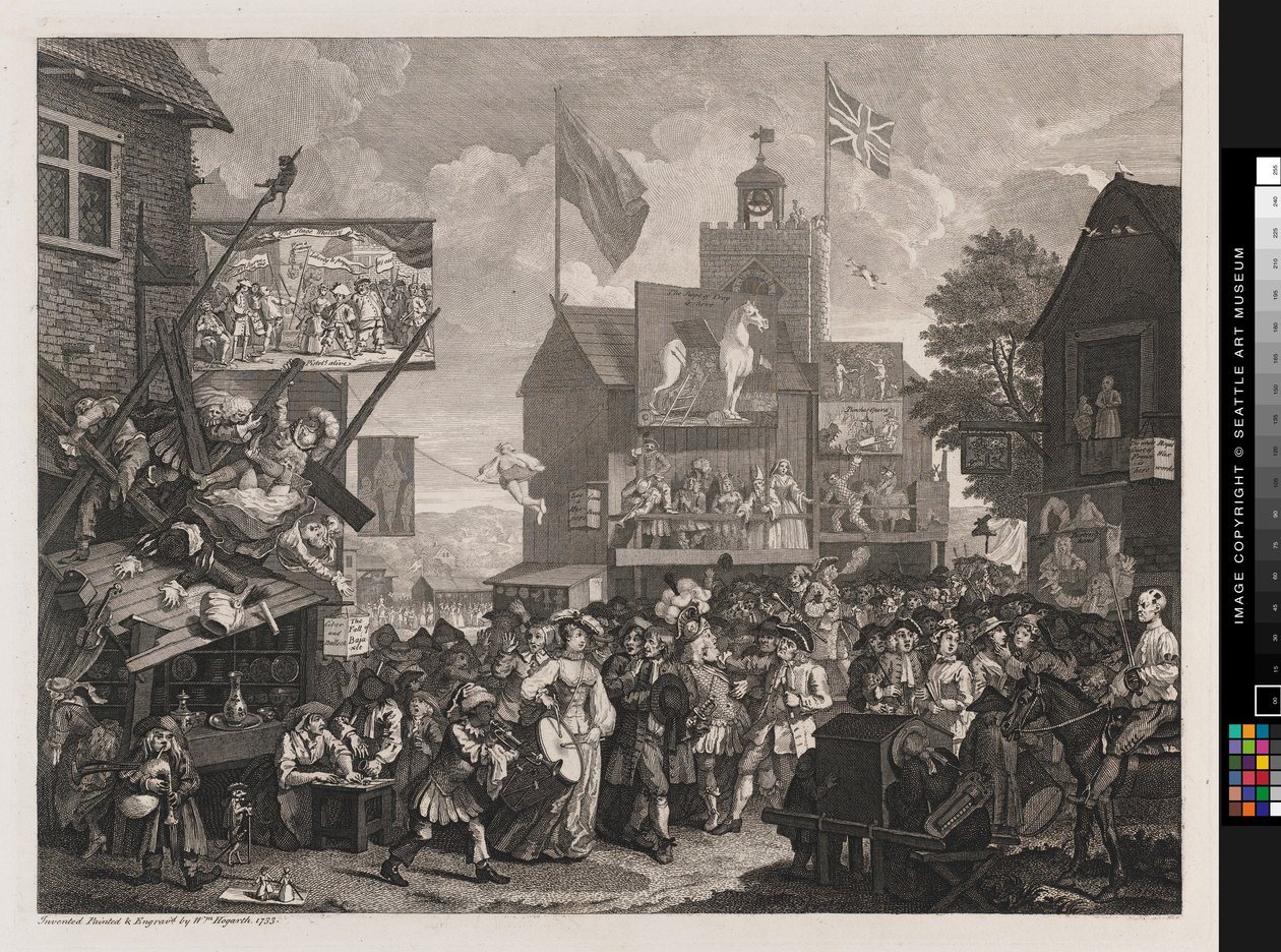 Foire de Southwark - William Hogarth