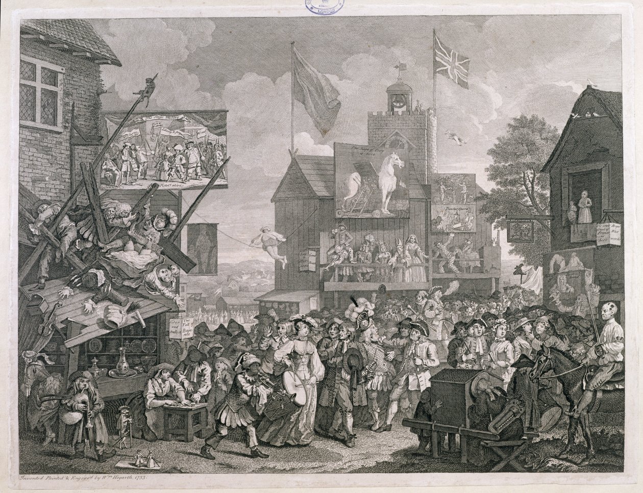 Foire de Southwark - William Hogarth