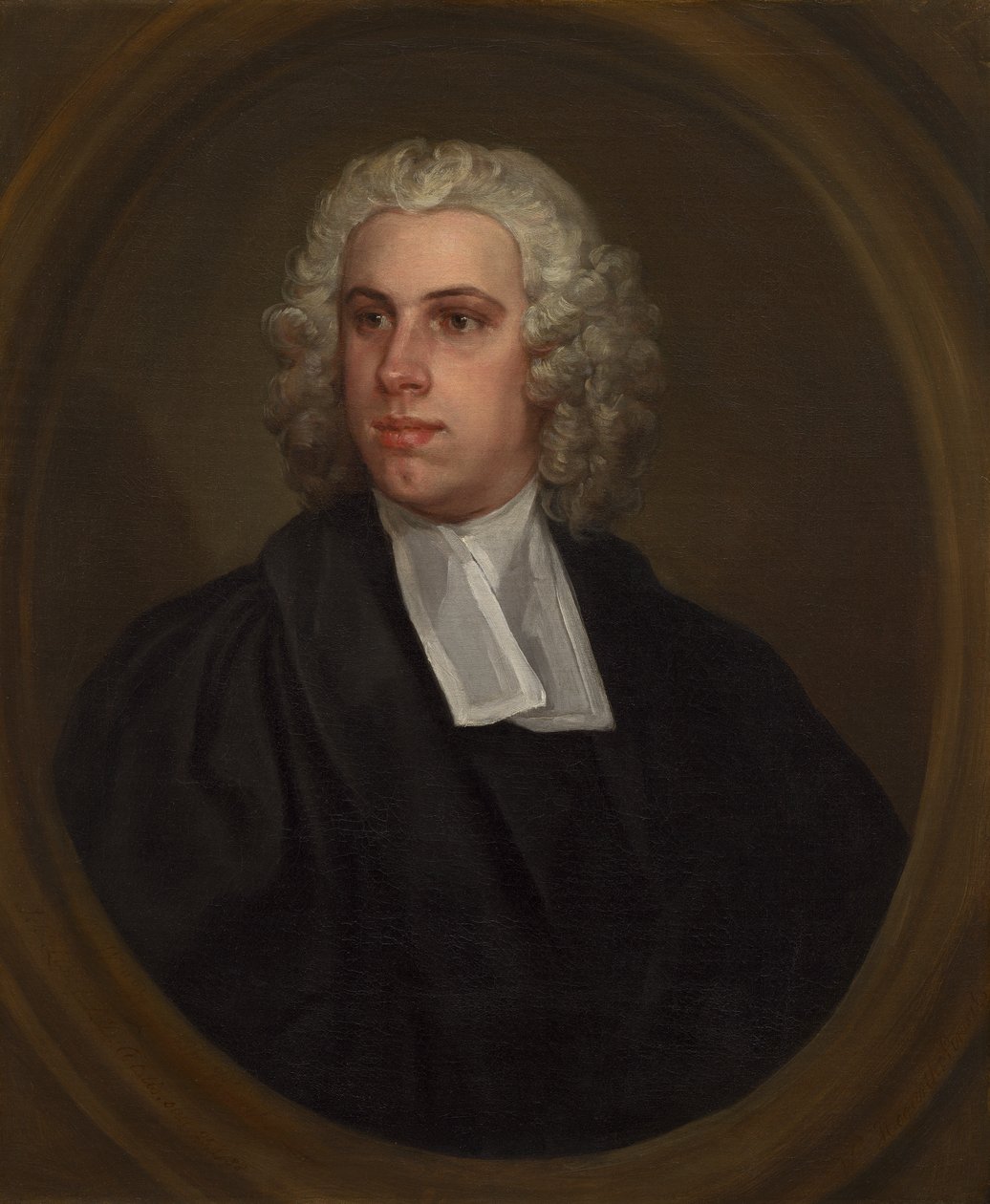 Le révérend John Lloyd, DD - William Hogarth
