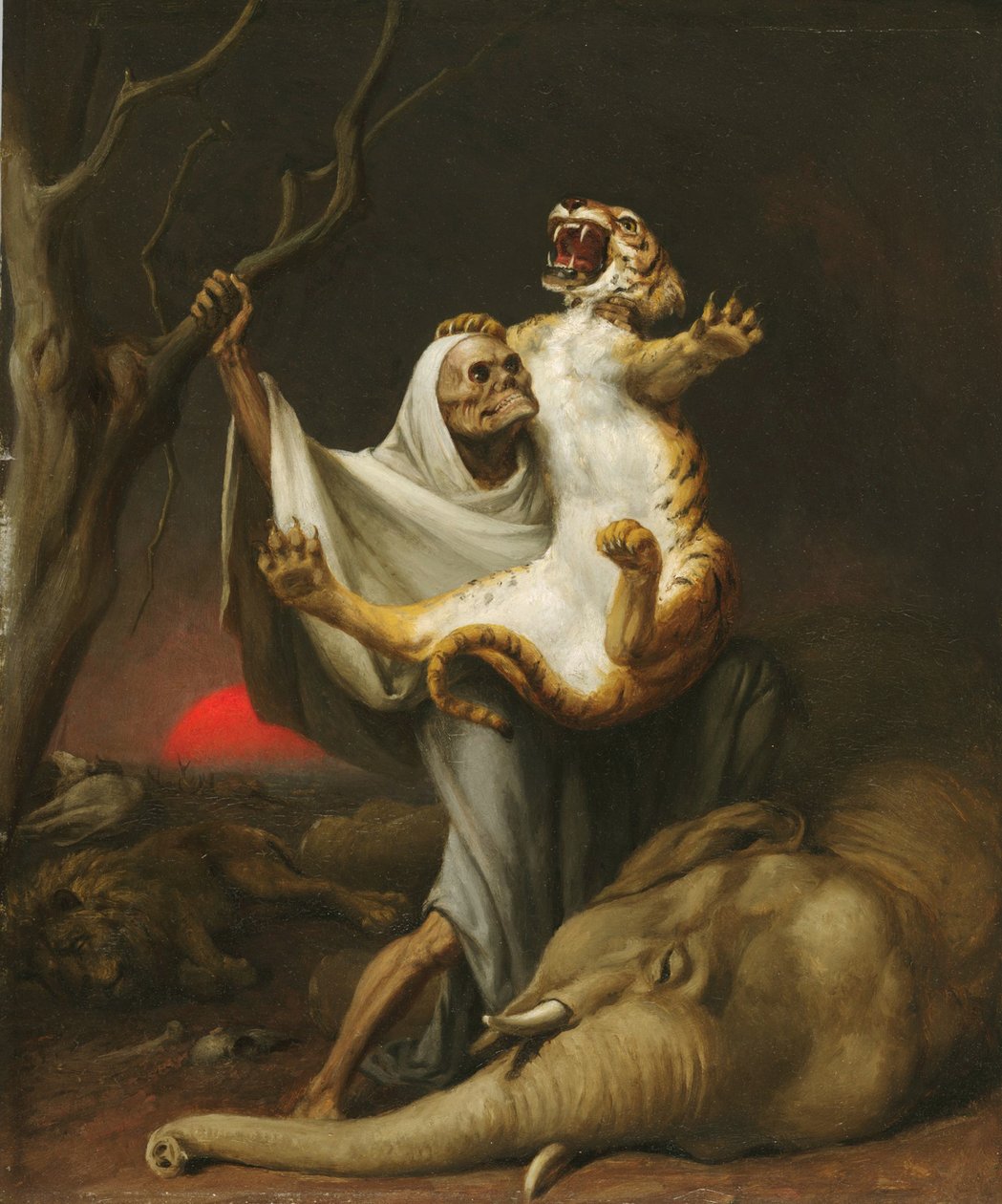 Le Pouvoir de la Mort, vers 1890 - William Holbrook Beard