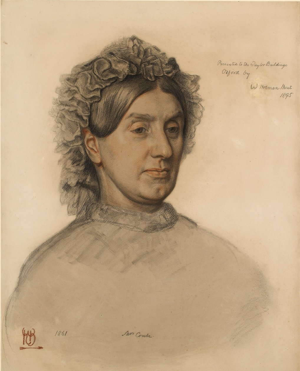 Mme Thomas Combe 1806-1893, XIXe siècle - William Holman Hunt