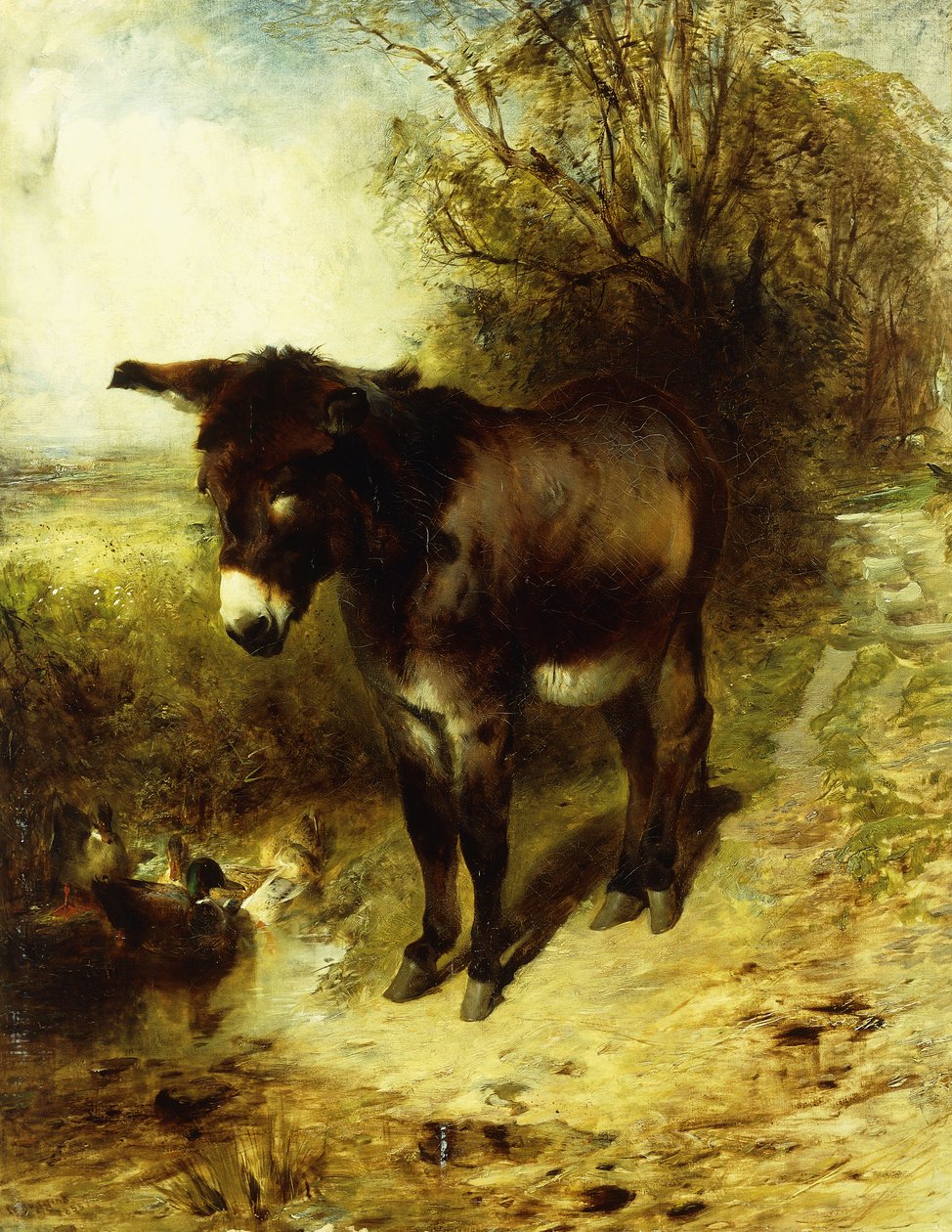 Une étude brune, 1853 - William Huggins