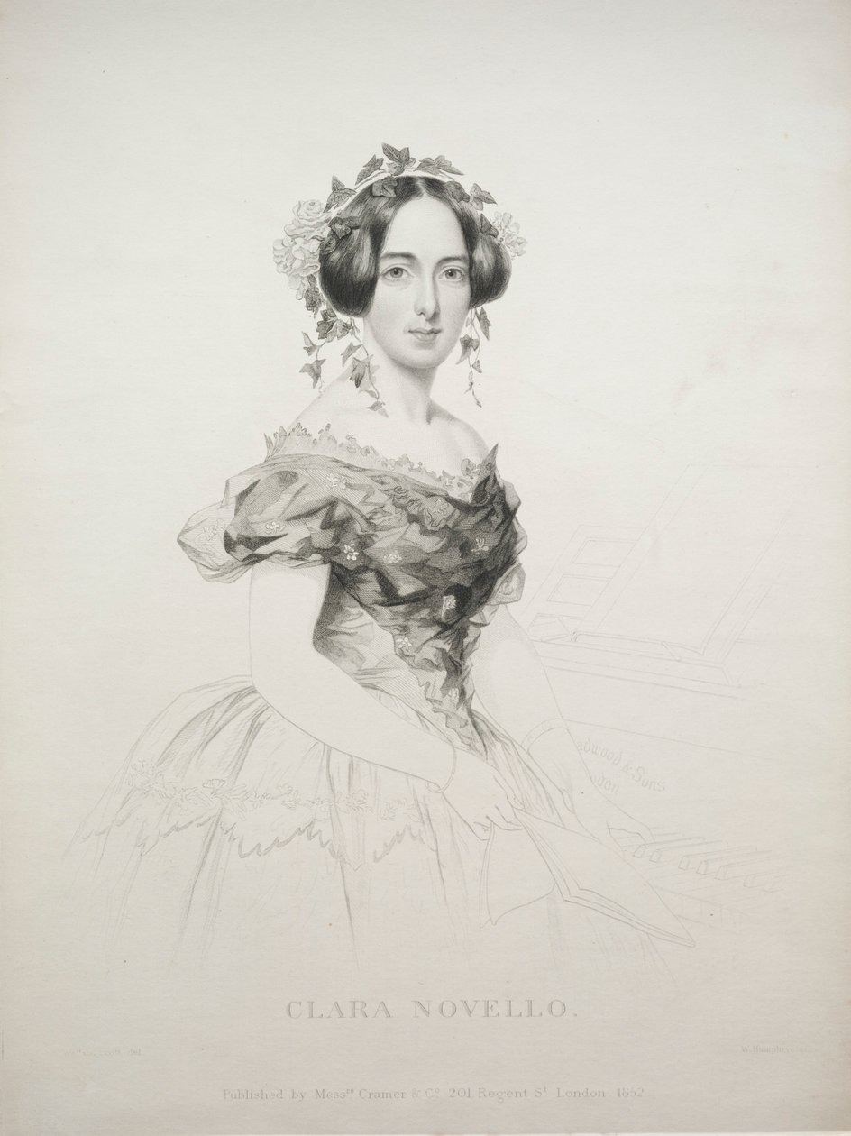 Clara Novello, 1852 - William Humphreys