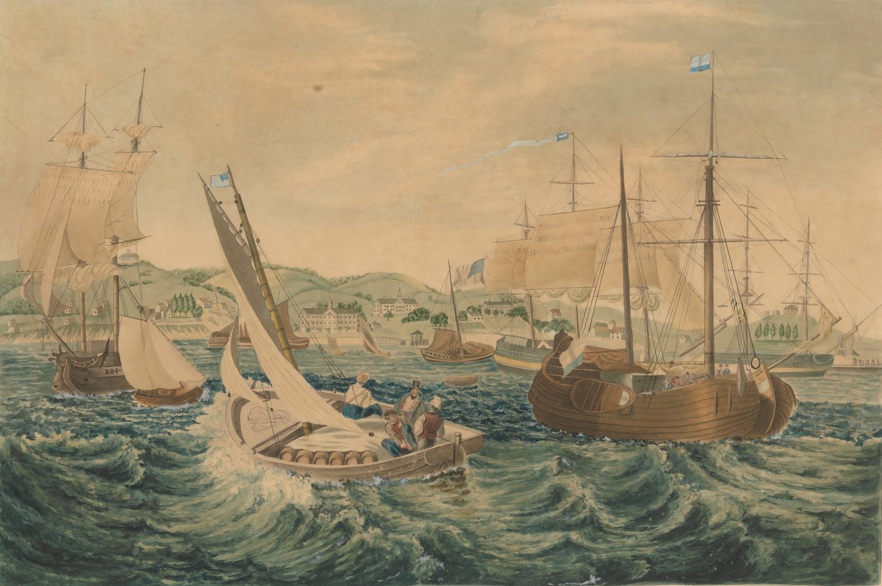 Quarantaine, Staten Island, 1833 - William James Bennett
