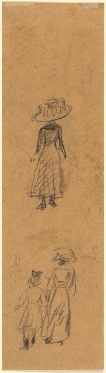 Esquisse de figures - William James Glackens