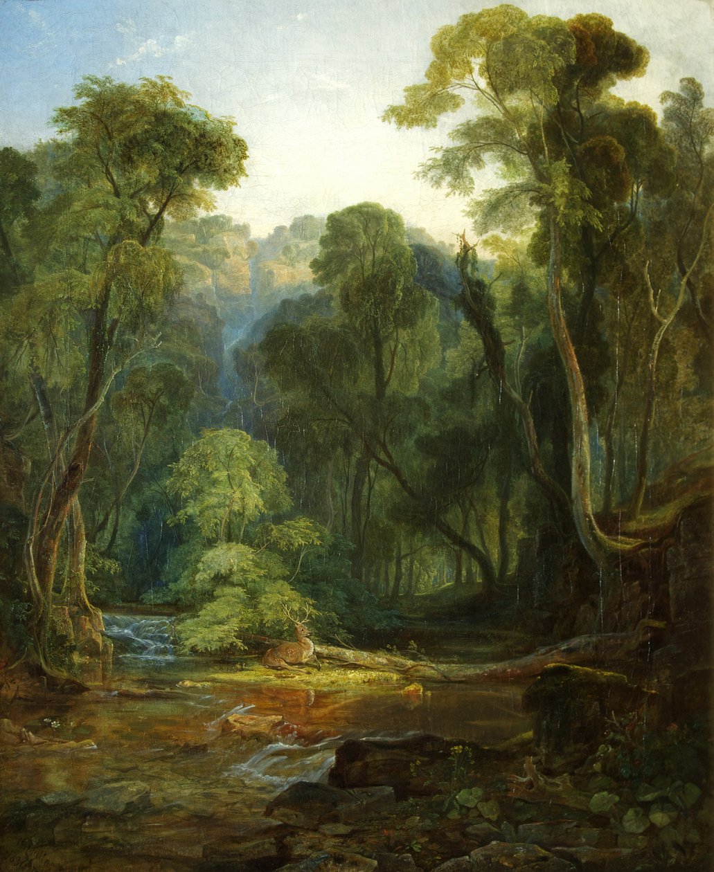 Coombe Glen, près de Bristol - William James Muller