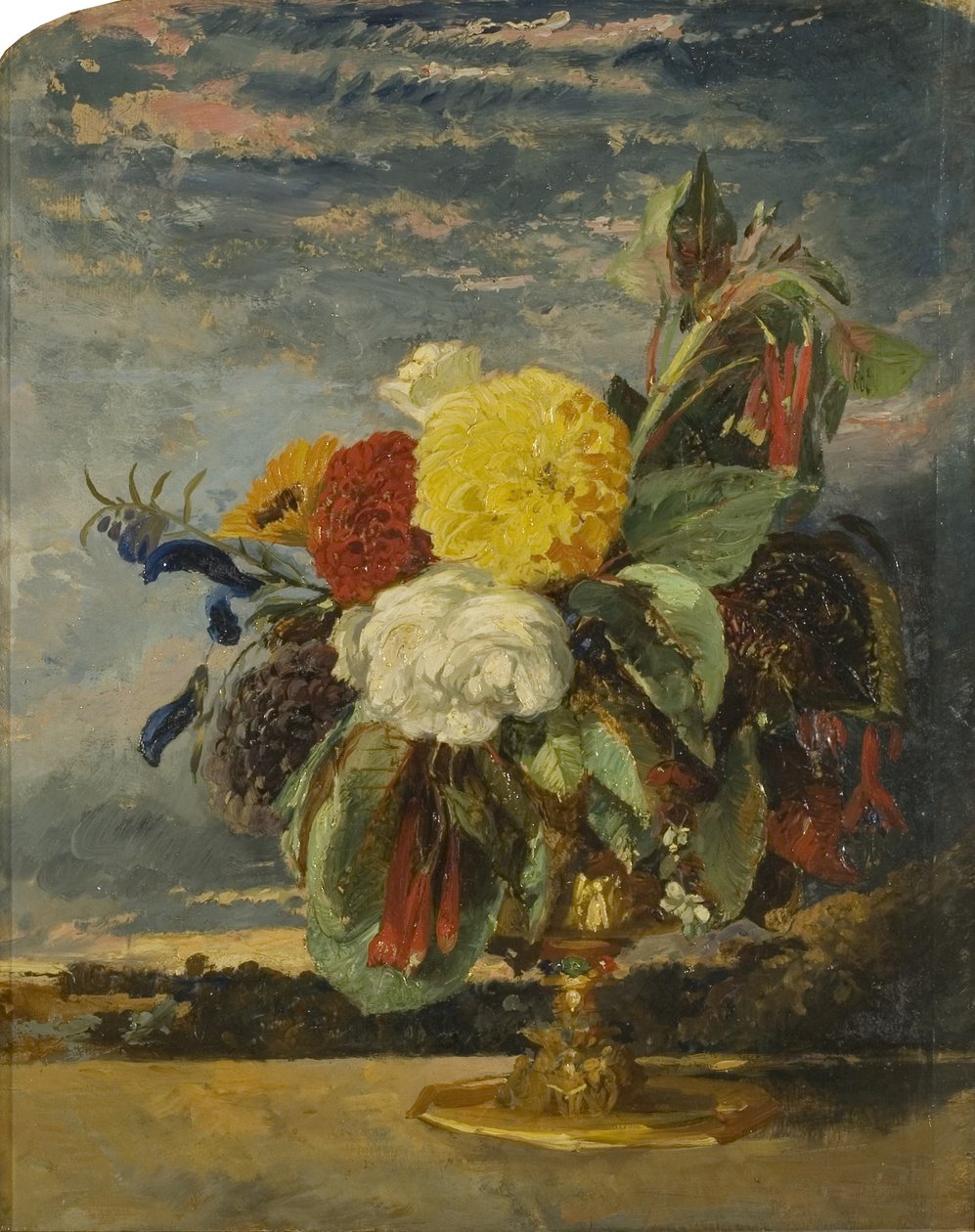 Pièce florale - William James Muller