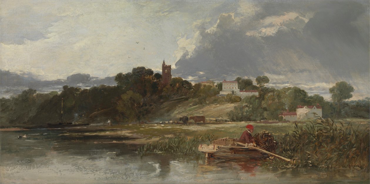 Gillingham sur la Medway - William James Muller