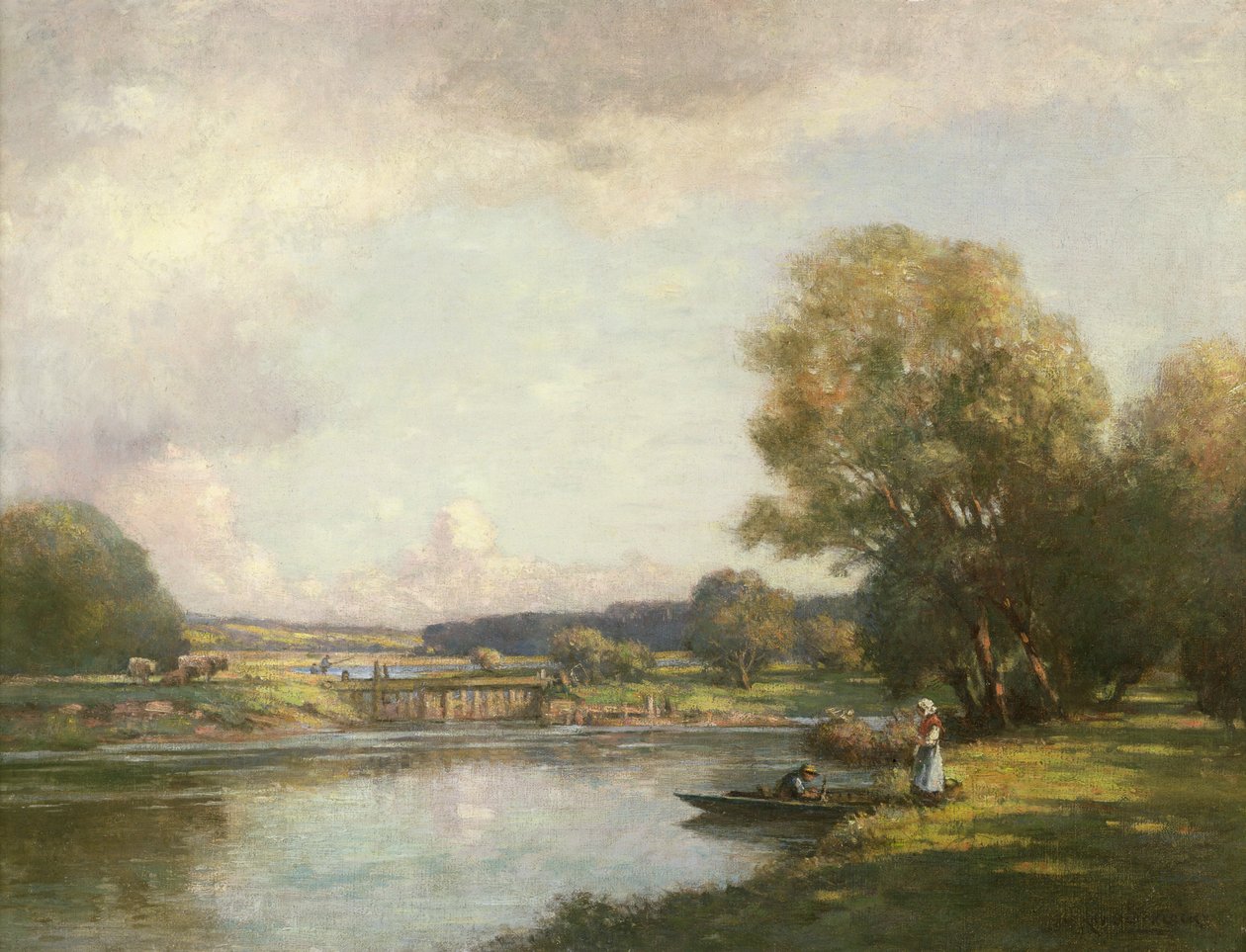 Été à Hemingford Grey - William Kay Blacklock