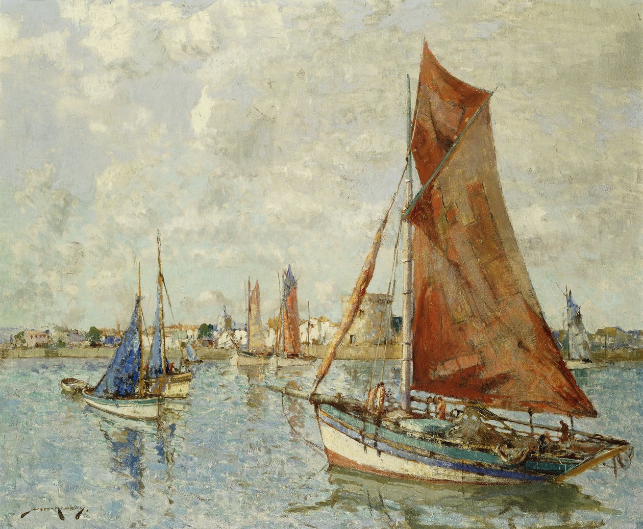 Bateau de Pêche, La Rochelle - William Lee Hankey