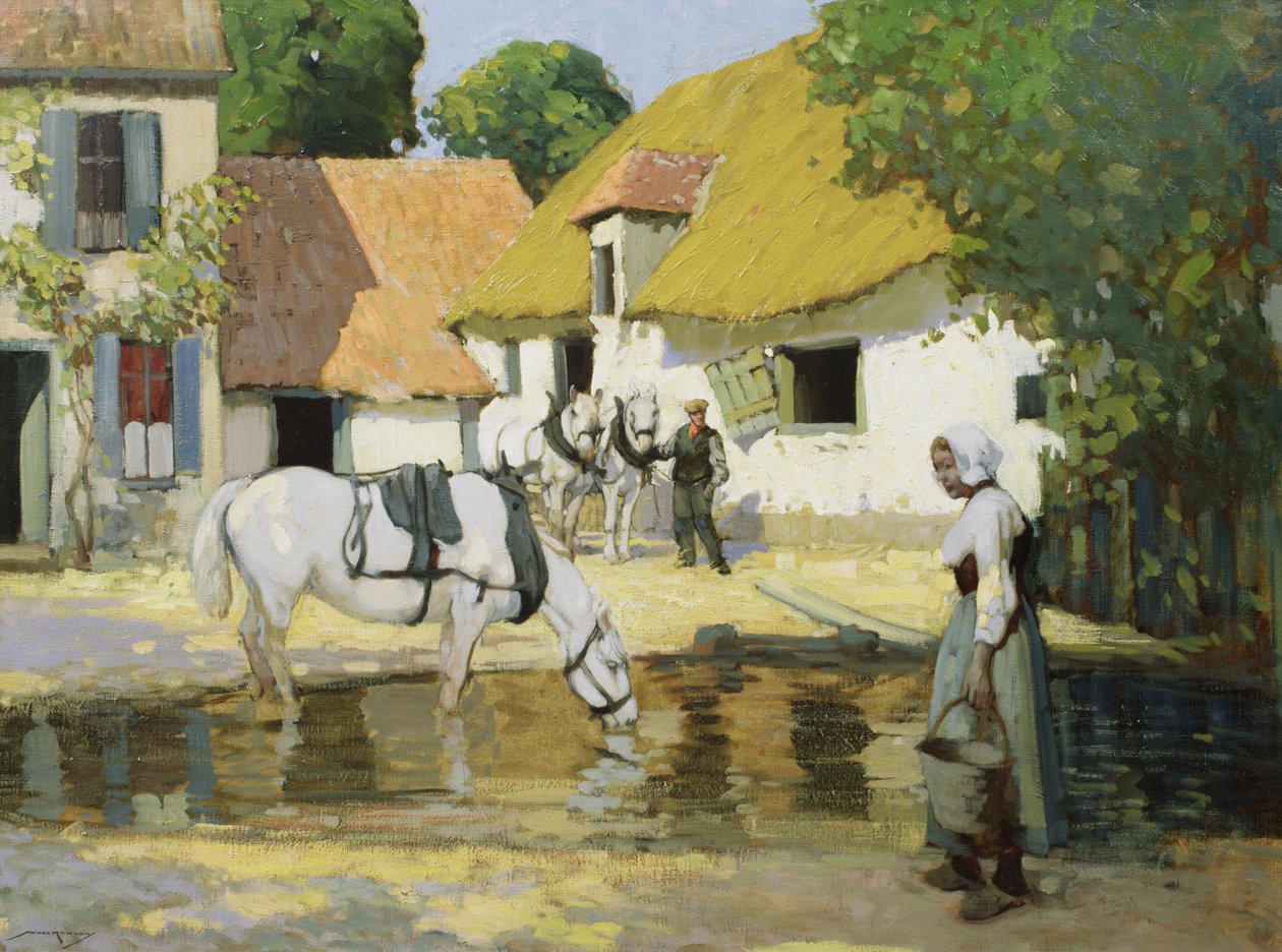 La basse-cour - William Lee Hankey