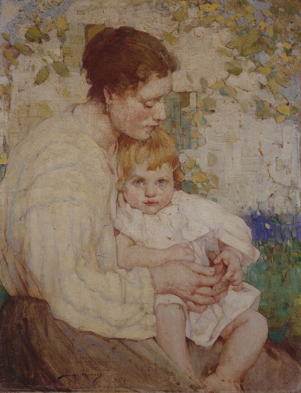 Mère et enfant - William Lee Hankey