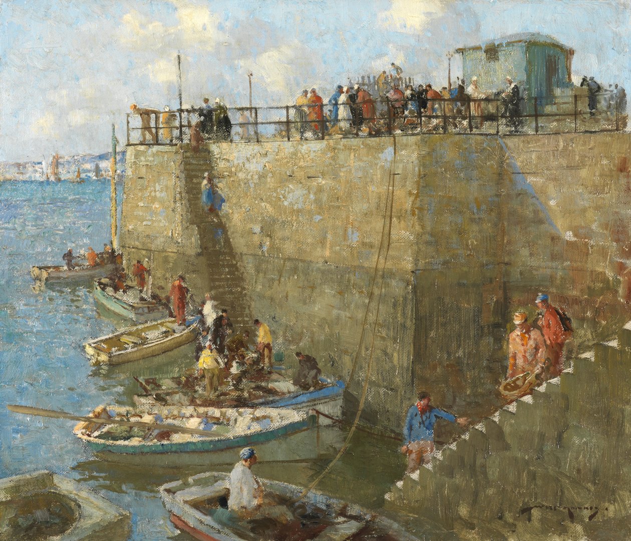 Petite embarcation, Concarneau - William Lee Hankey