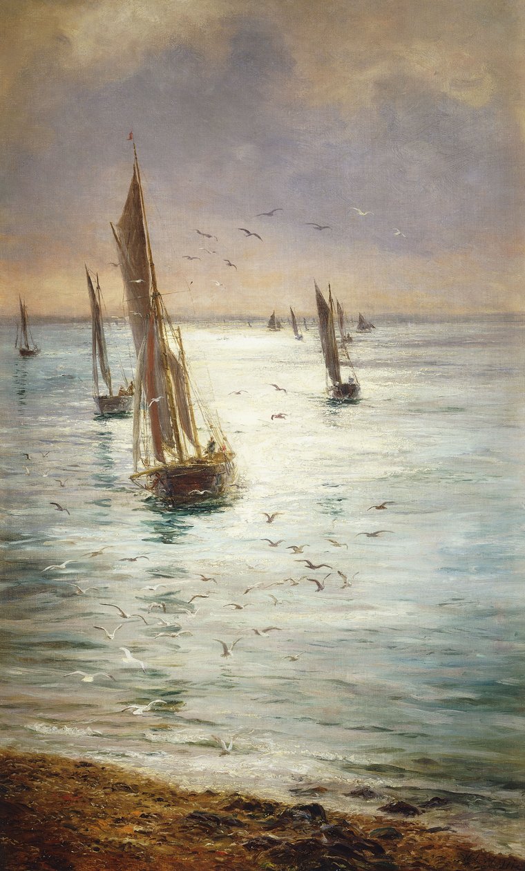 Retour à la maison - William Lionel Wyllie