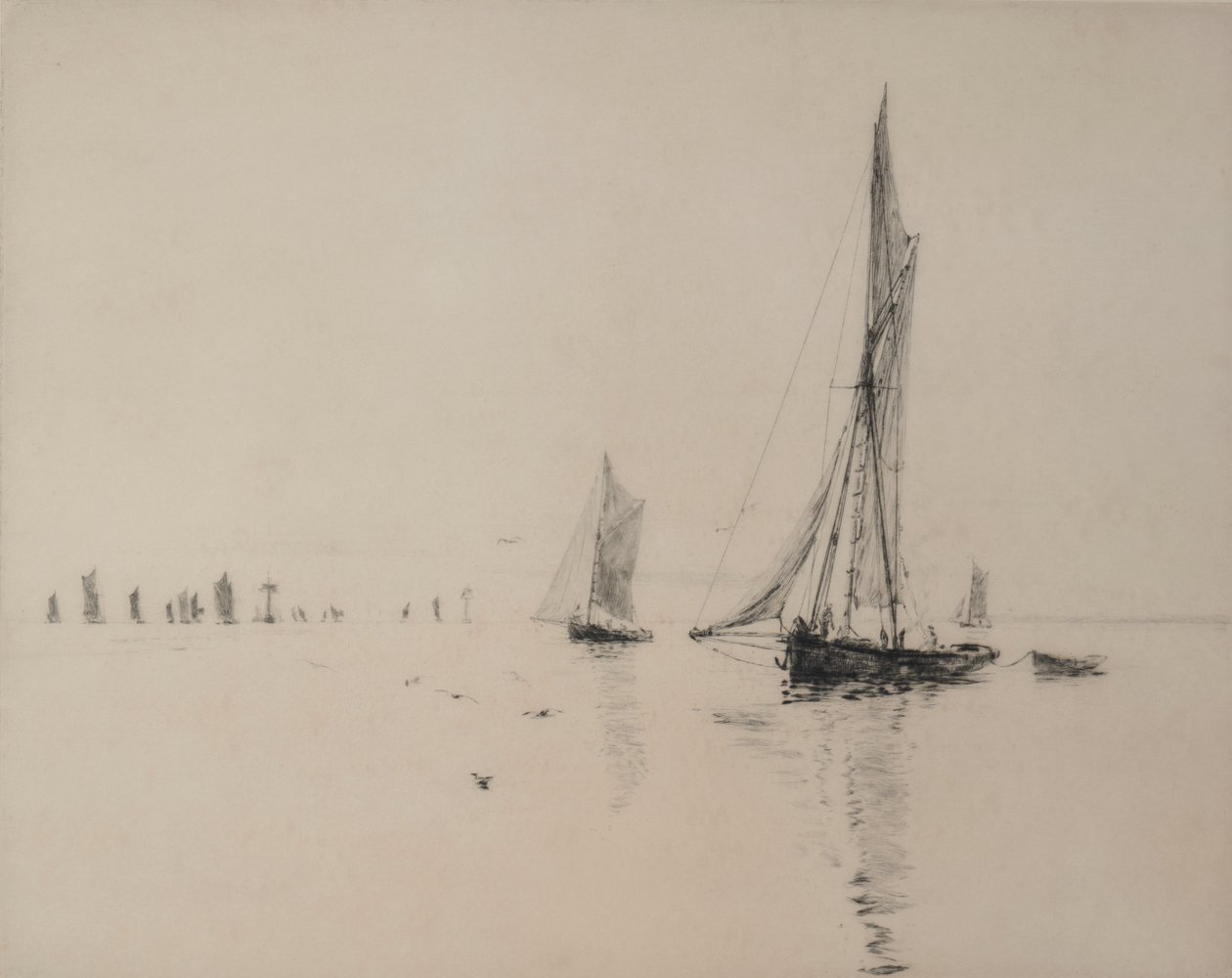 Pêcheurs de crevettes - William Lionel Wyllie