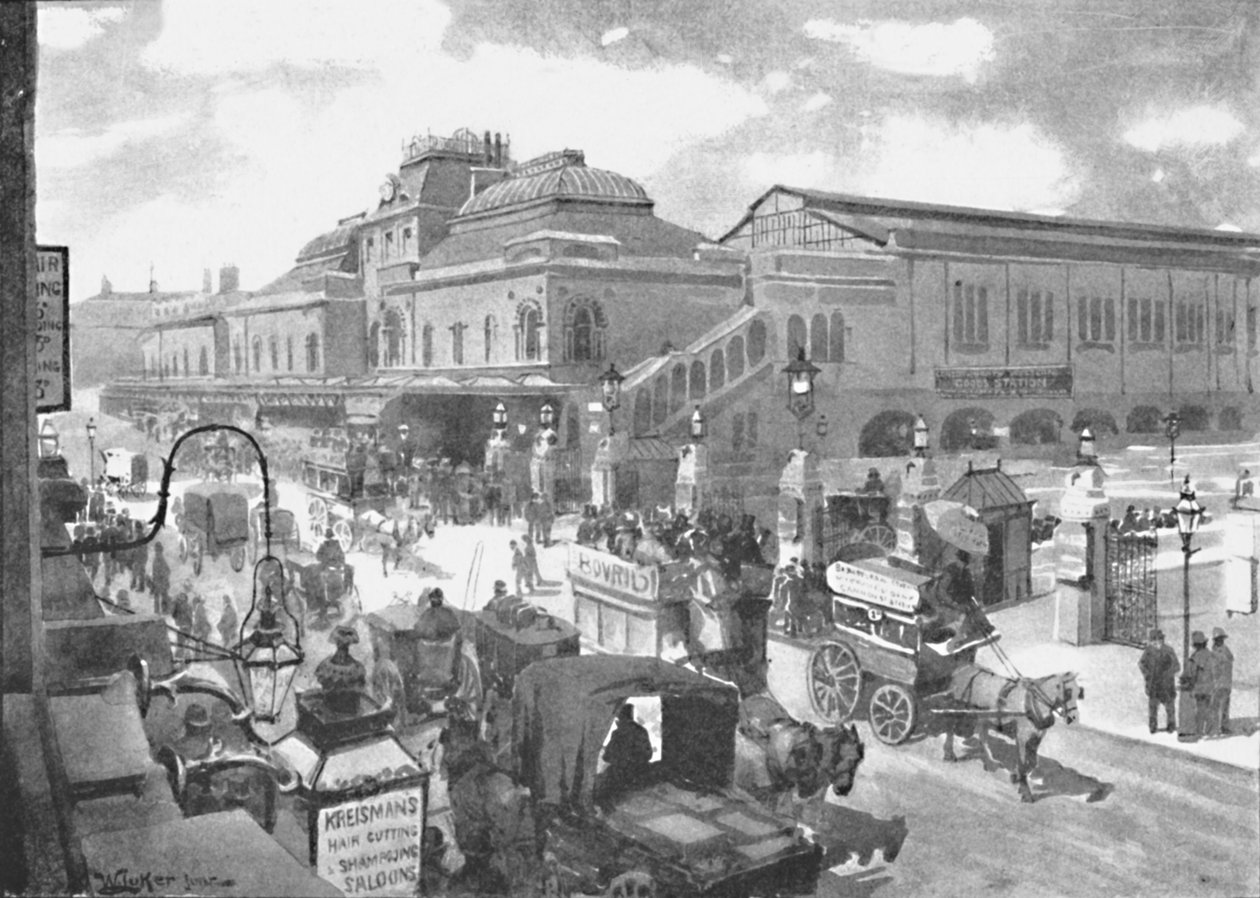 Gare de Liverpool Street, 1891 - William Luker