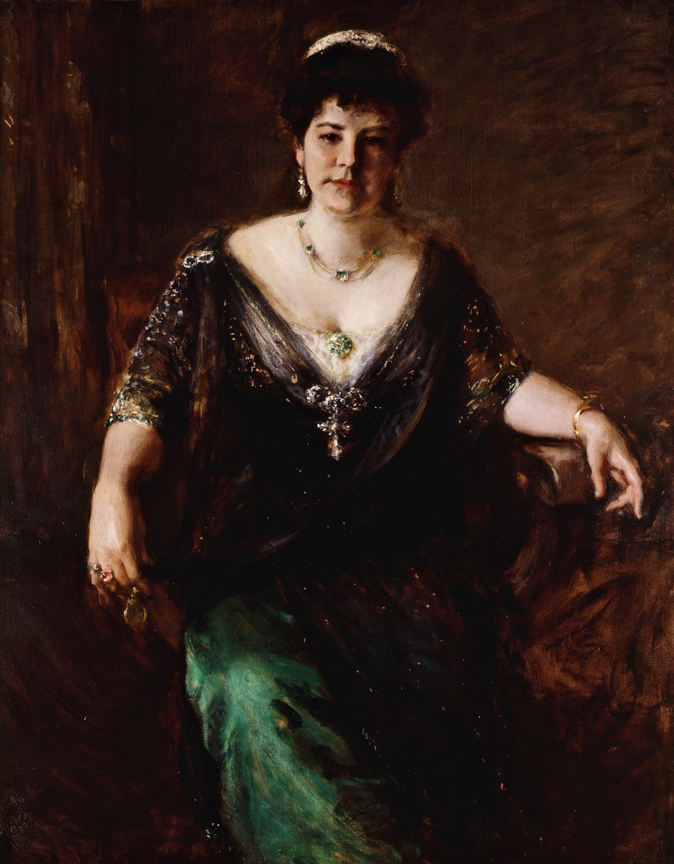 Portrait de Mme, c.1910 - William Merritt Chase