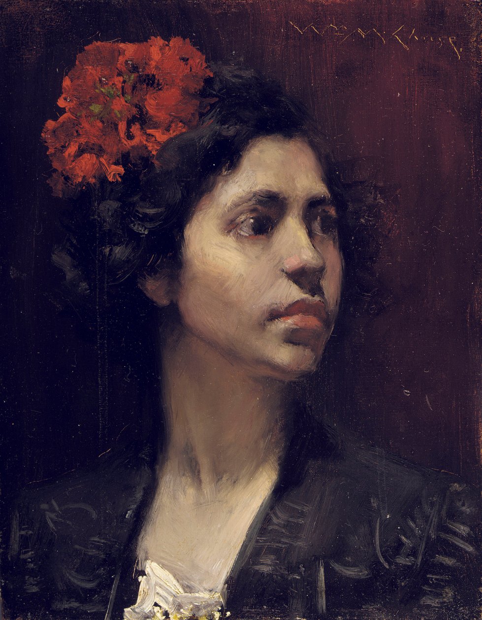 Fille espagnole - William Merritt Chase