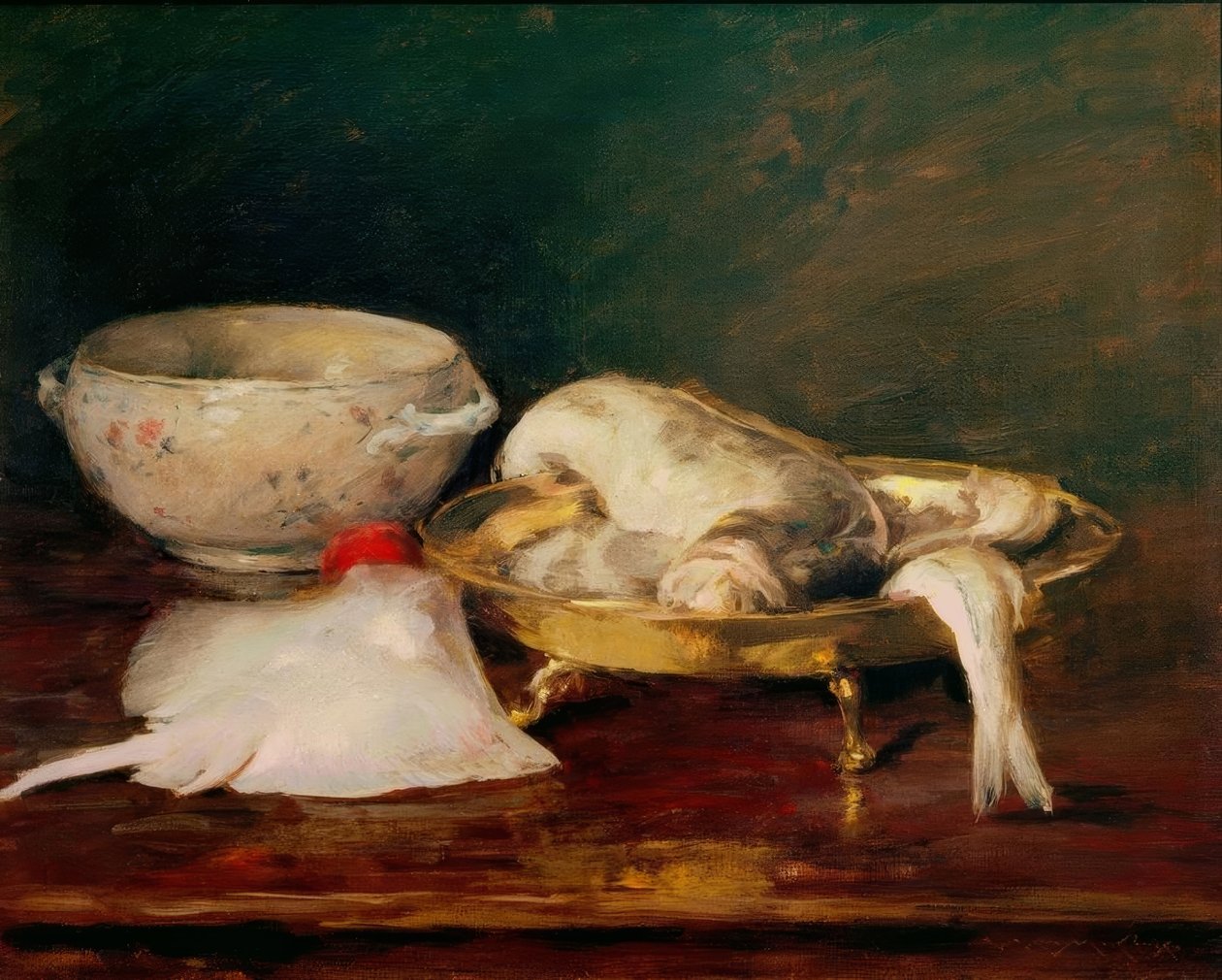 Nature morte avec poisson - William Merritt Chase