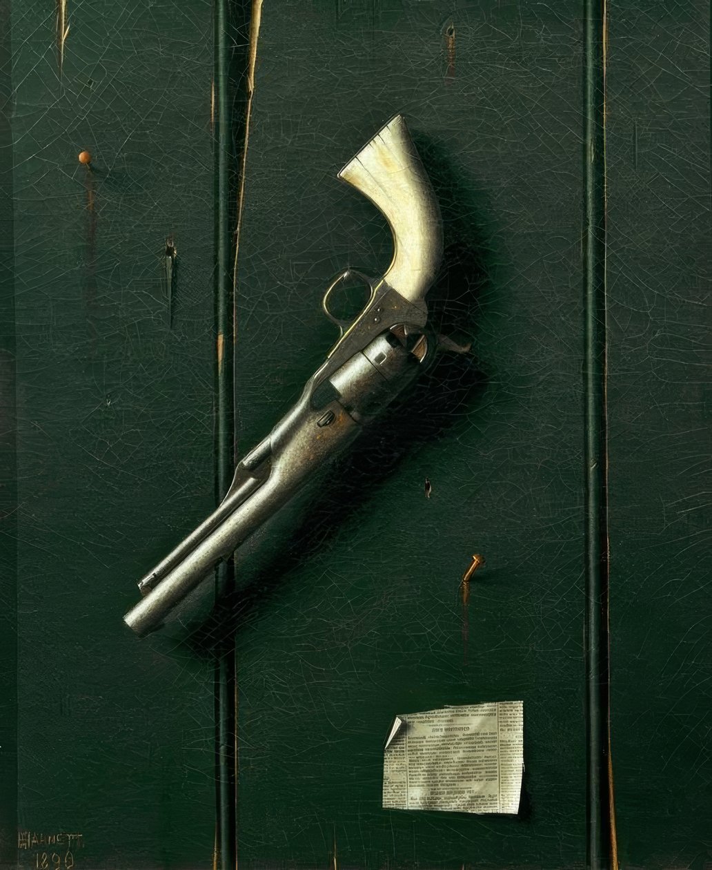 Le fidèle poulain - William Michael Harnett