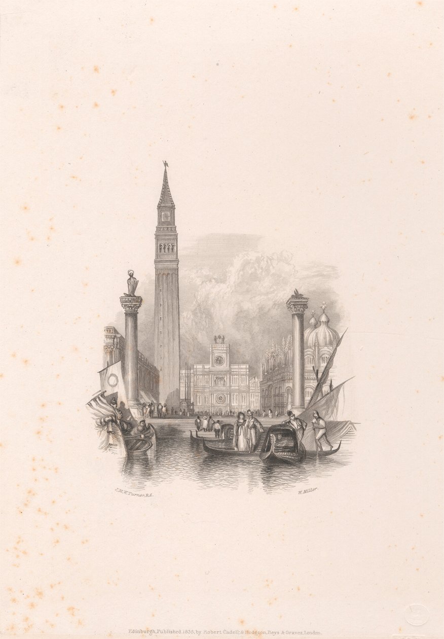 Venise - Le Campanile - William Miller