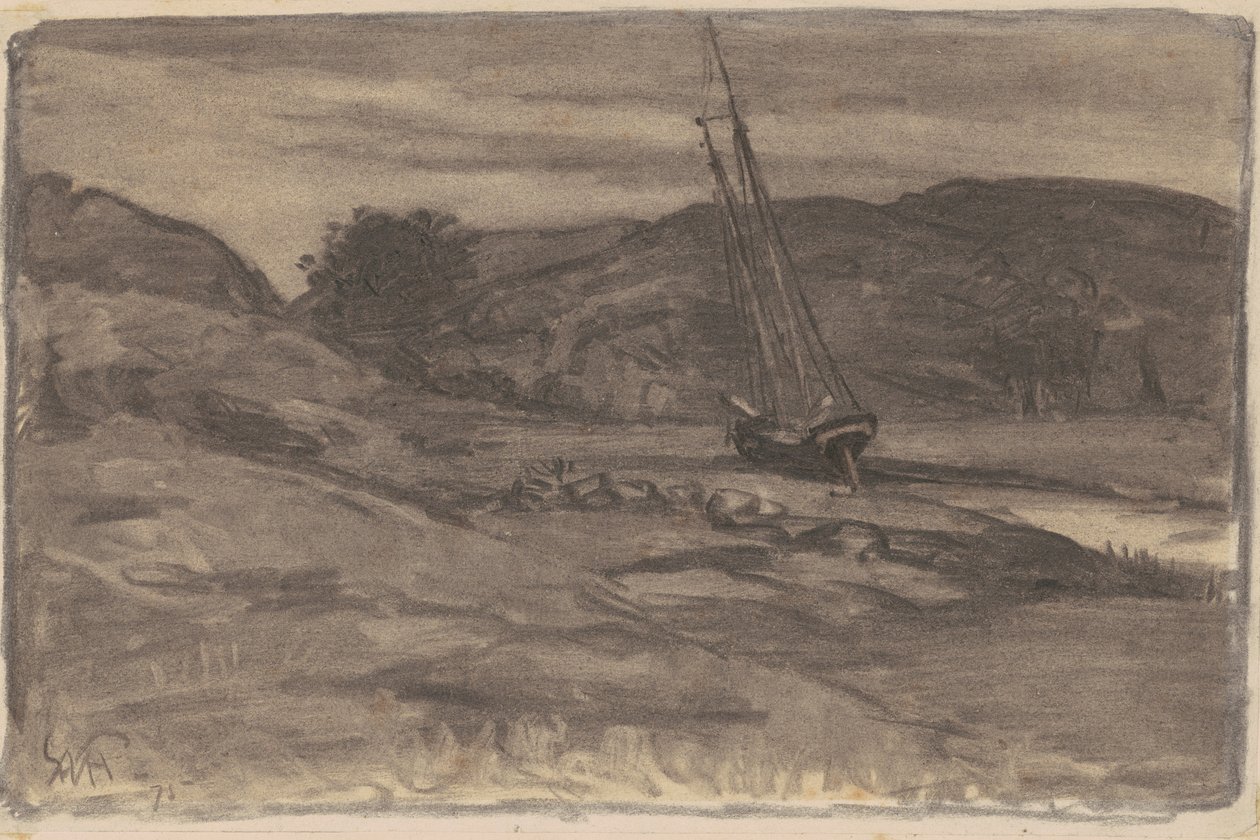 Échoué, 1875 - William Morris