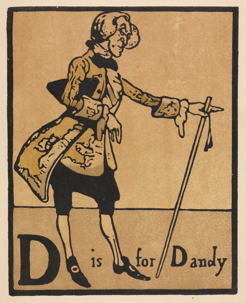 Un Alphabet : D pour Dandy - William Nicholson