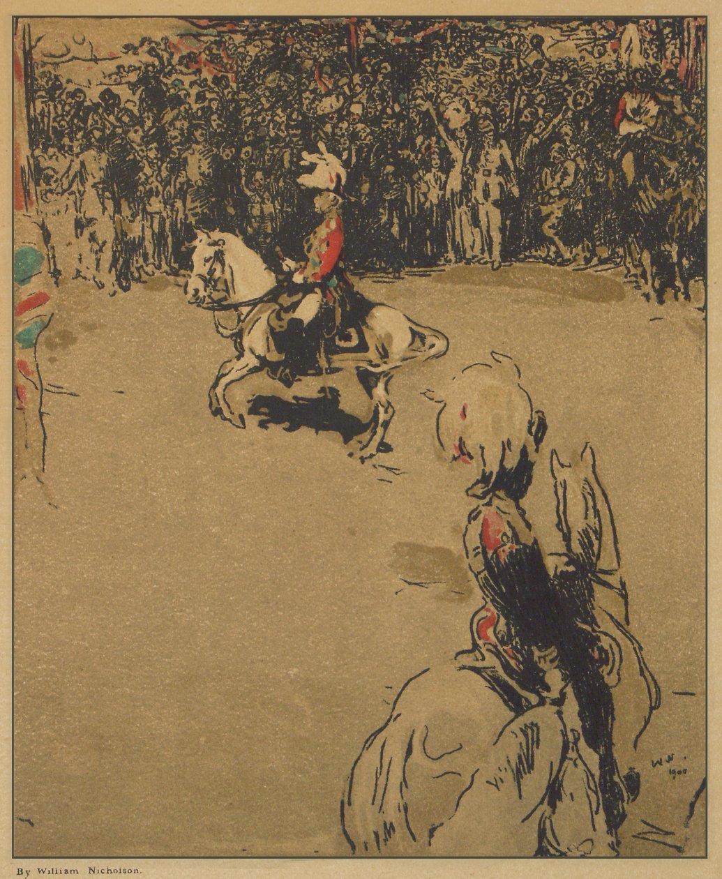 Lord Roberts à cheval - William Nicholson