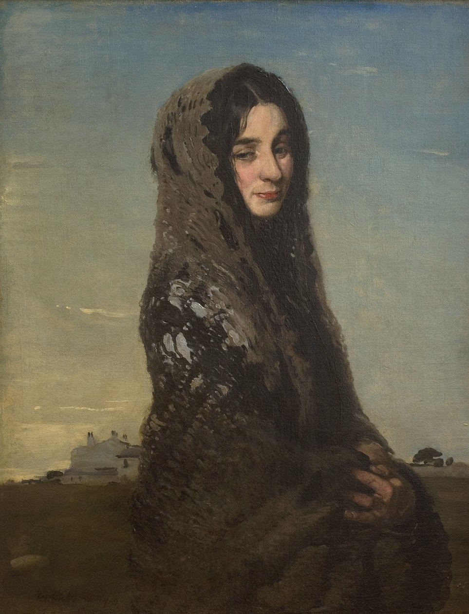 Le châle gris - William Nicholson