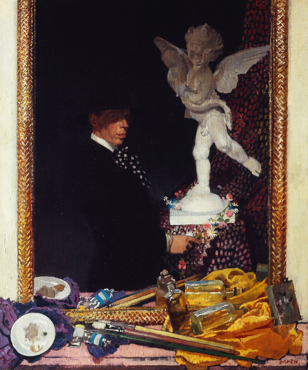 Moi et Cupidon, 1910 - William Orpen
