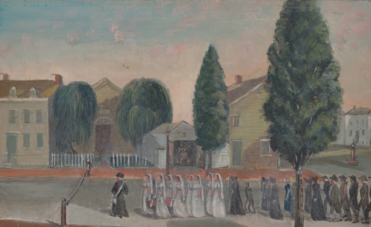 Procession funéraire d