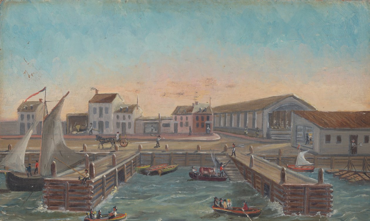 Vieilles Marches du Ferry, années 1870 - William P. Chappel