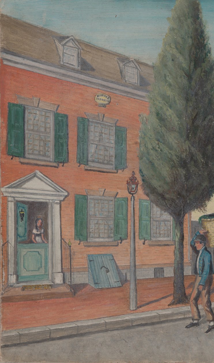 Biscotte de thé et maison en brique - William P. Chappel