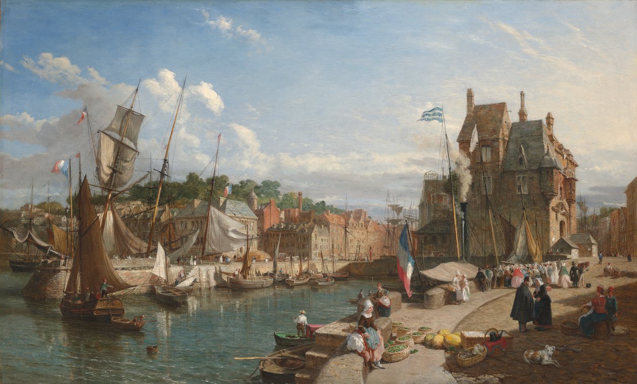 Honfleur, Normandie - William Parrott