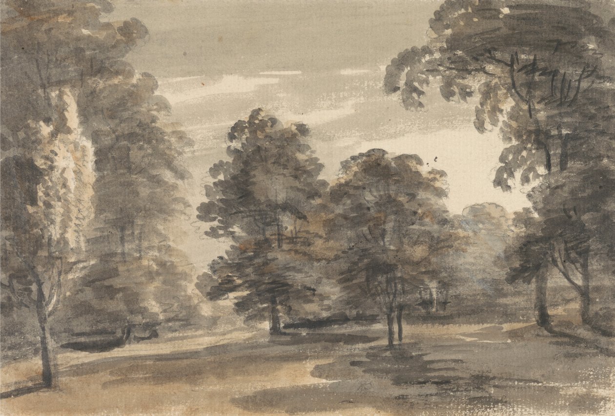 Une clairière dans un bois - William Pars