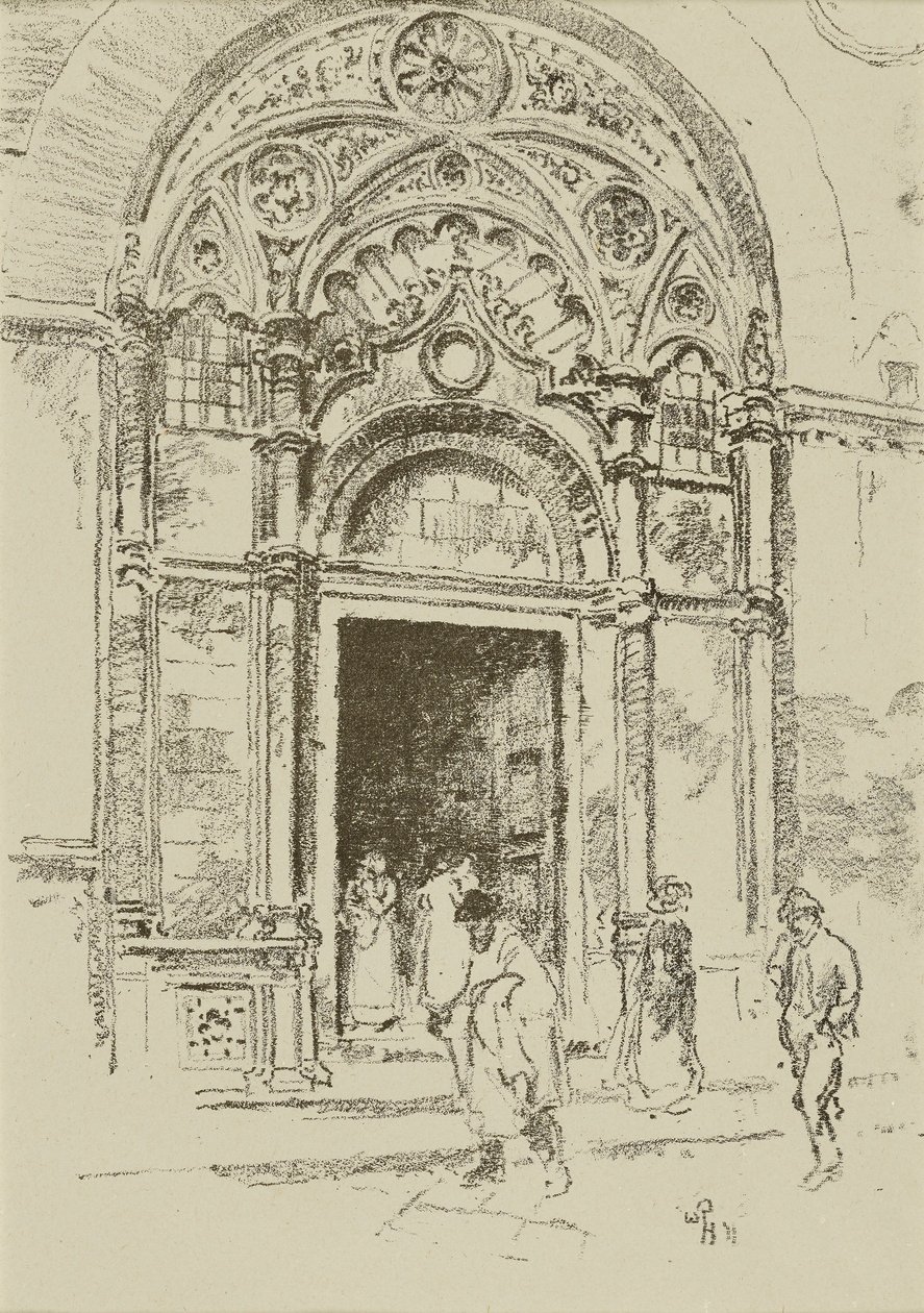 By à San Michele - William Penhallow Henderson