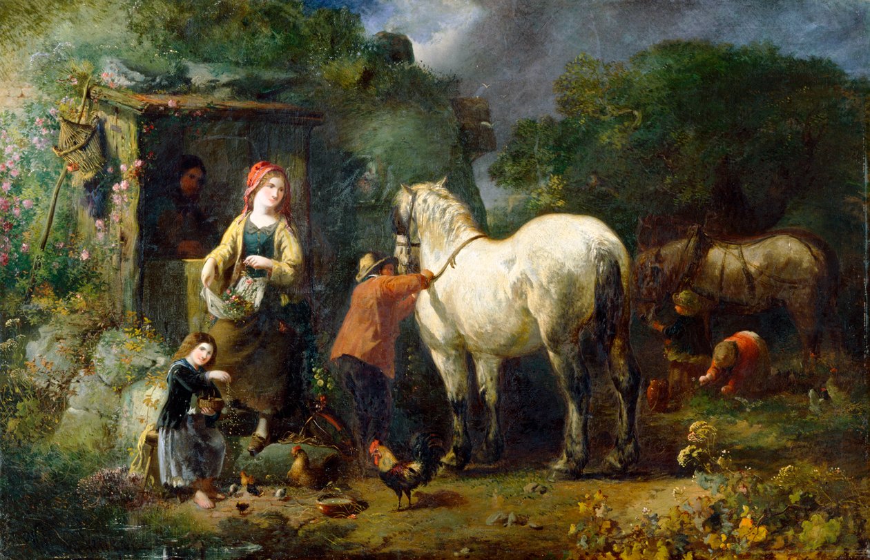 Le vieux cheval de trait - William Perry