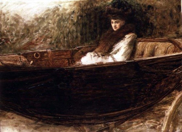 Dame dans un Landau - William Quiller Orchardson