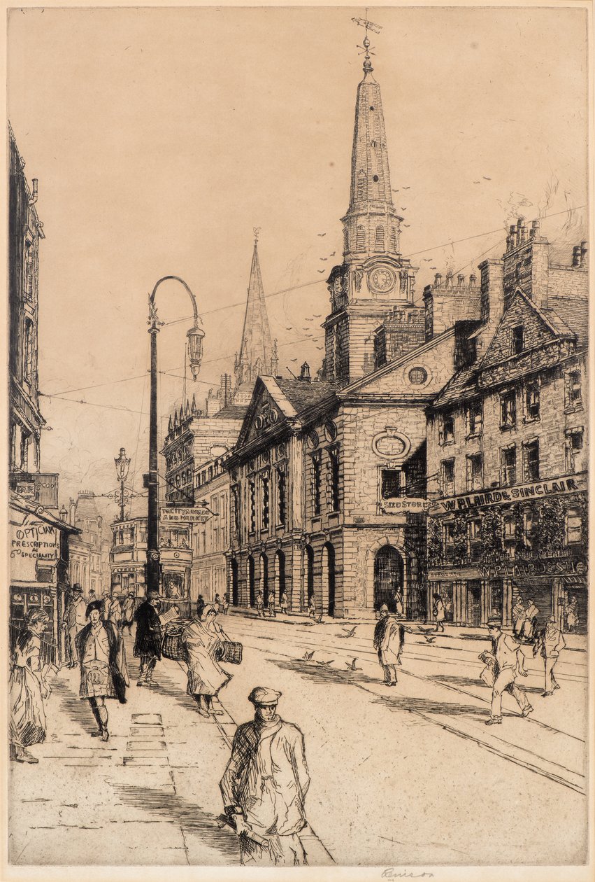 Vieille maison de ville, Dundee - William Renison