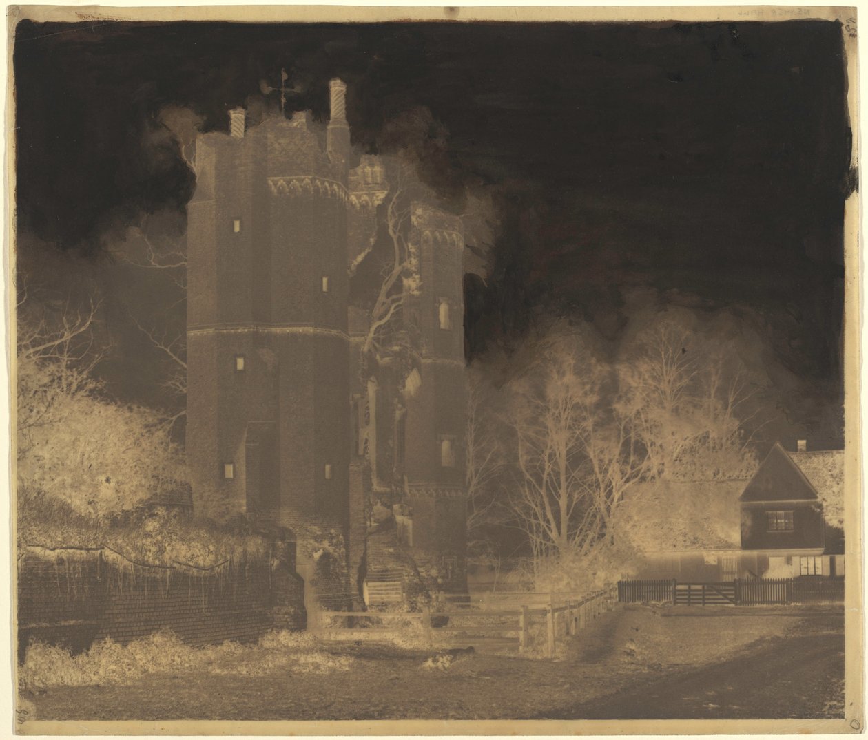 Nether Hall,1850 (photo) - William Robert Baker