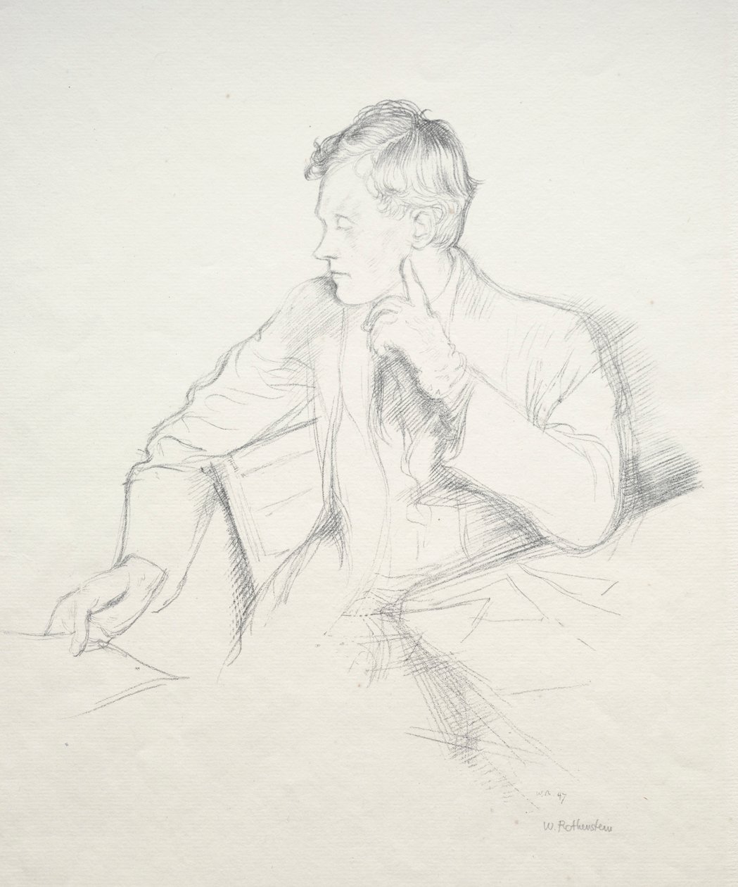 Charles Hazelwood Shannon, 1897 - William Rothenstein