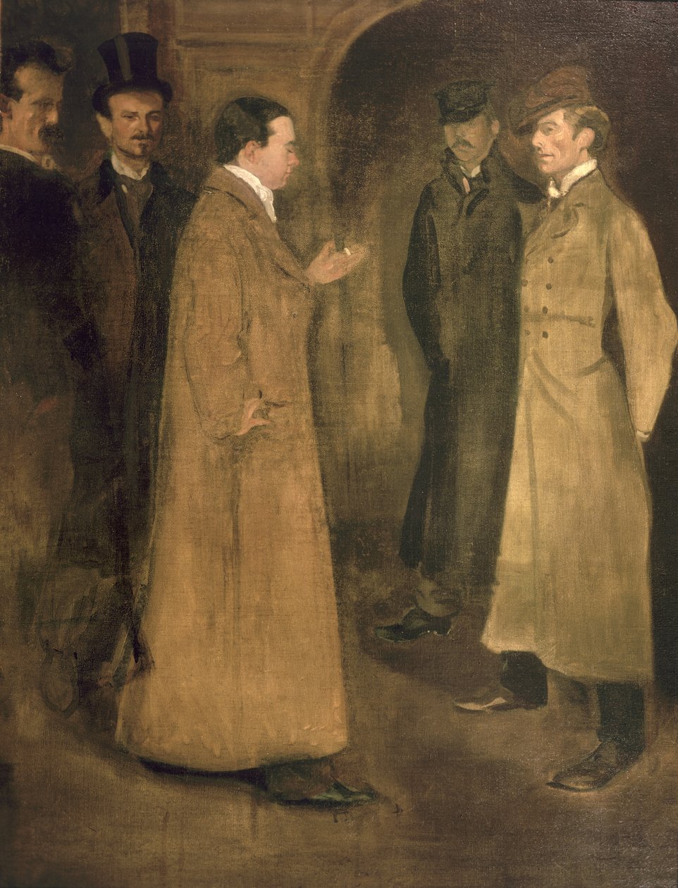 Portrait de groupe - William Rothenstein